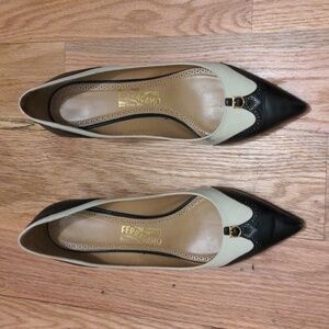 Salvatore Ferragamo leather heels